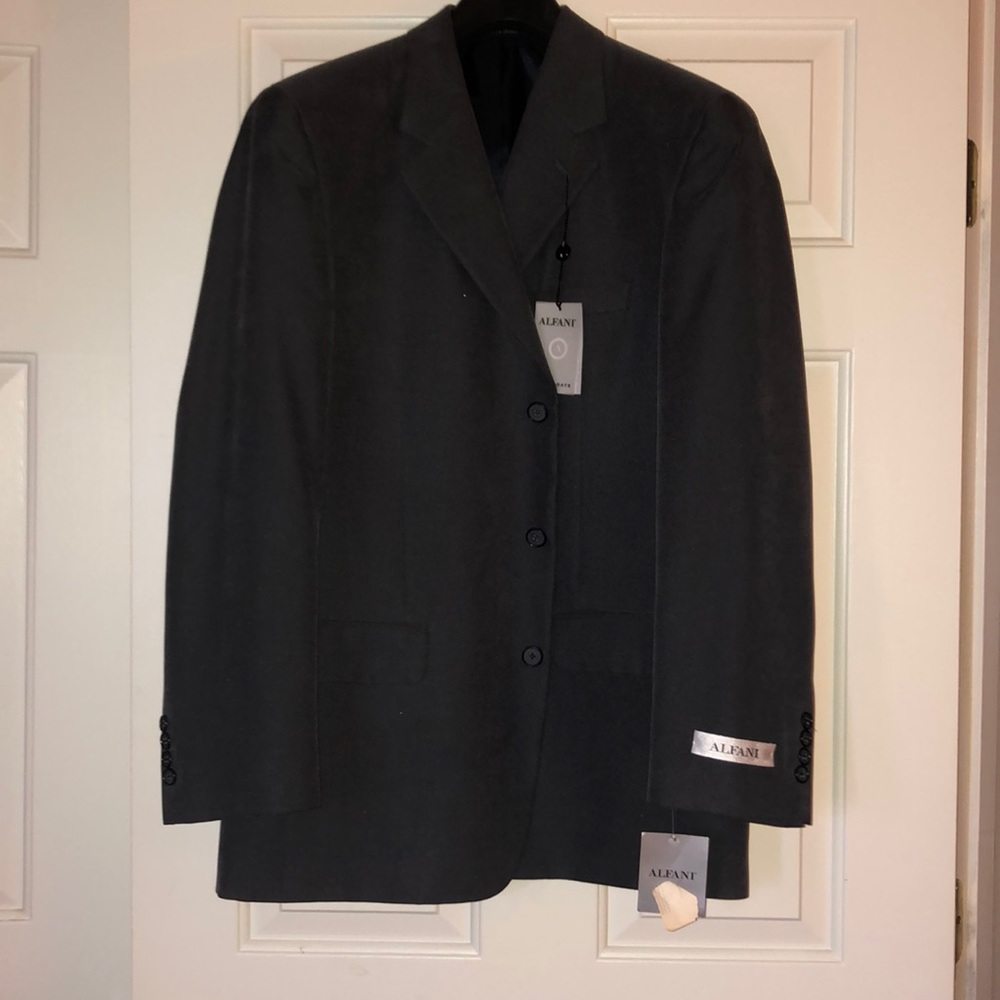 Alfani 3 button gray sport coat